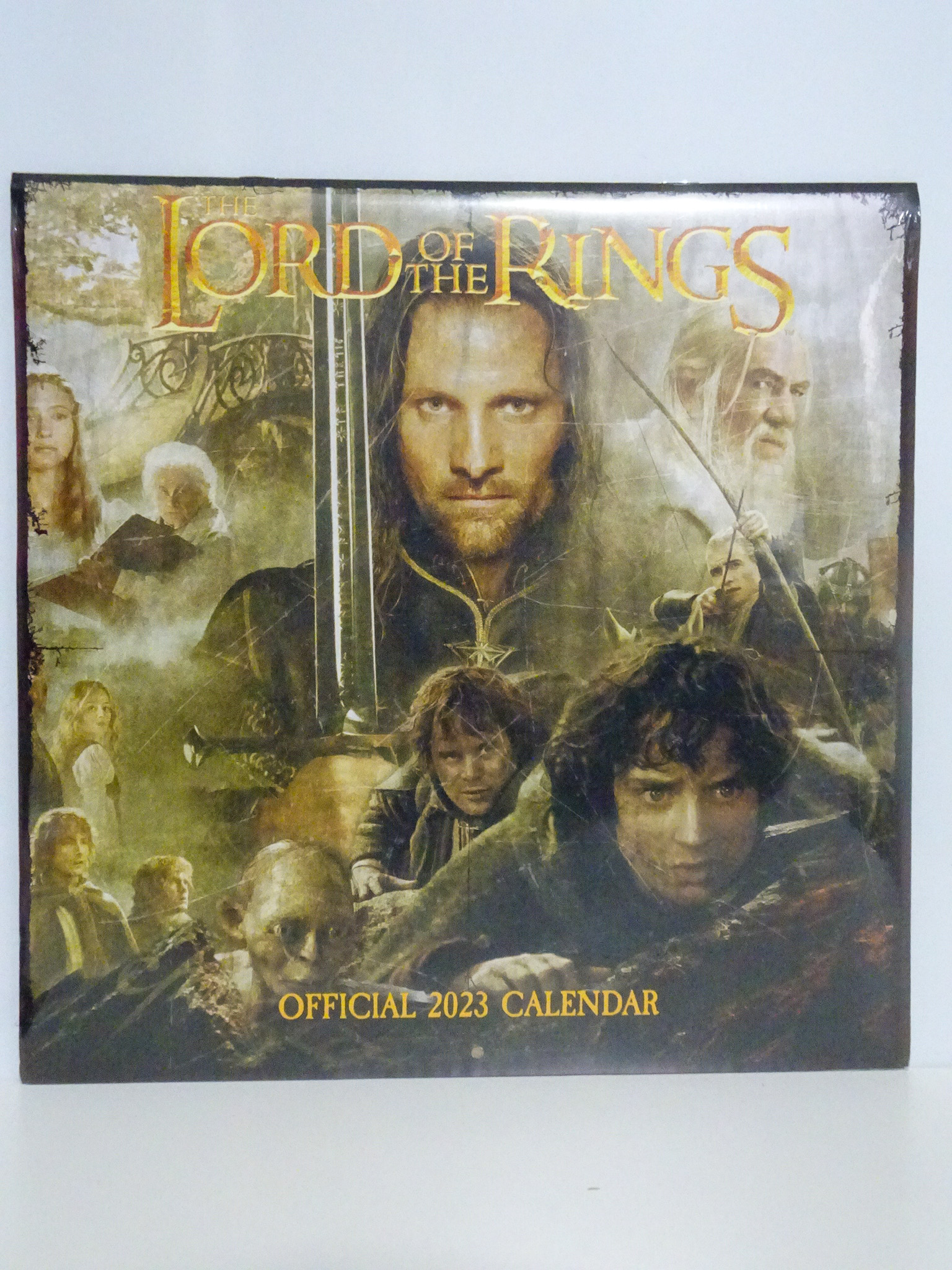 Lord Of The Rings 2023 Official Square Calendar Month To View JALien