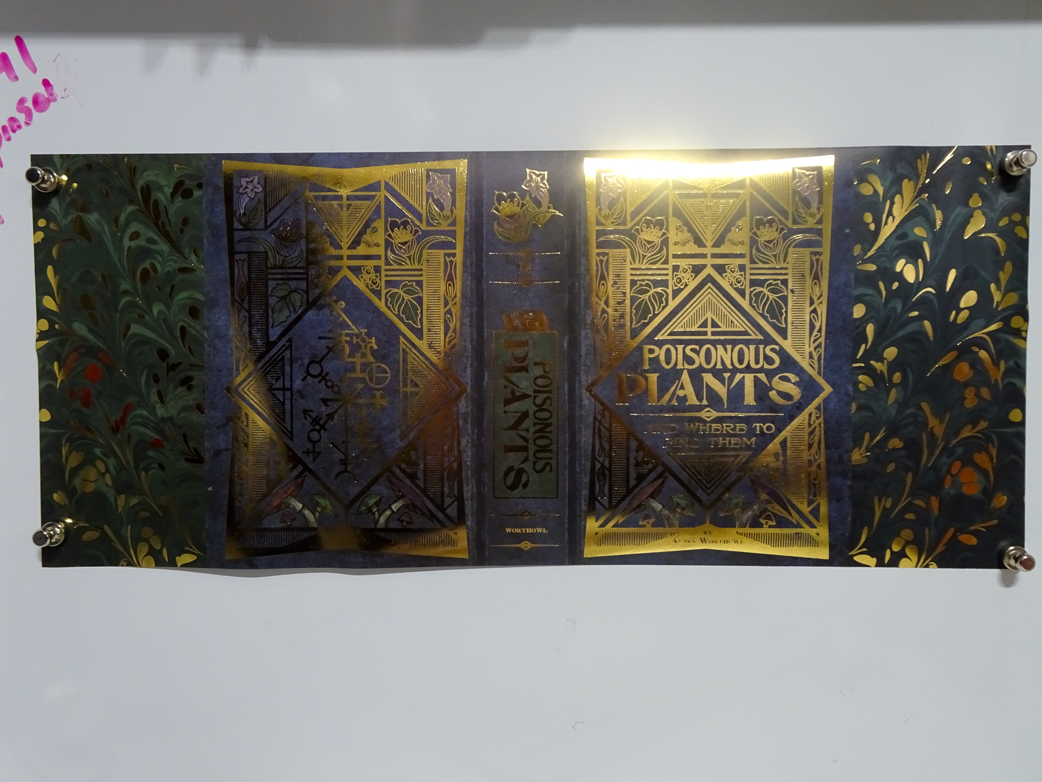 Poisonous Plants and Where to Find Them Book Cover Wizarding Trunk ...