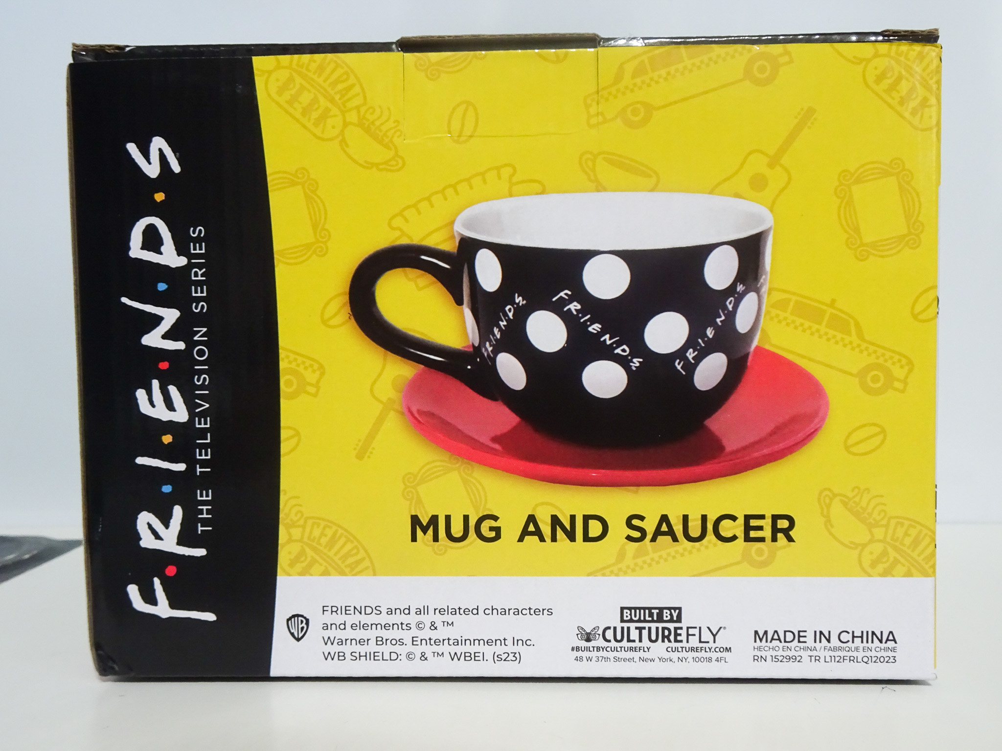 Friends Tea Set Friends Large Coffee Cup & Saucer - JALien Curiosities & Collectables