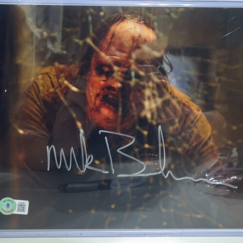 Texas Chainsaw Massacre Mark Burnham Signed Photo