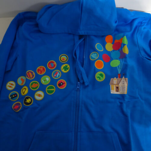 Disney Pixar UP! XS Full Zip Hoodie