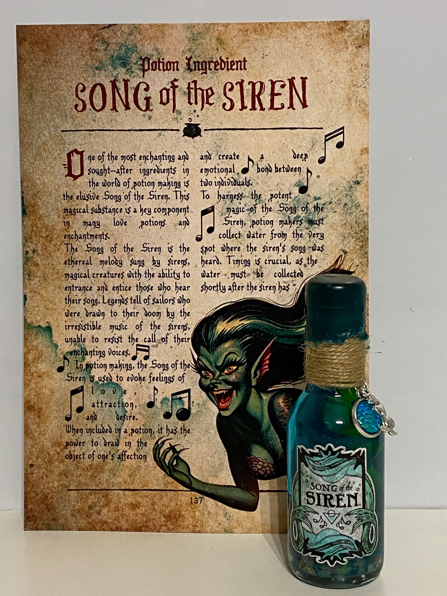 Song of the Siren Potion - JALien Curiosities & Collectables