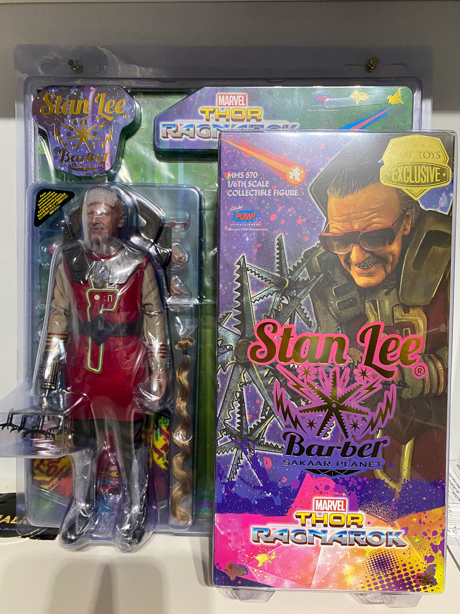 Stan Lee Ragnarok Stan Lee Figure Thor Ragnarok Barber Version - JALien Curiosities ...