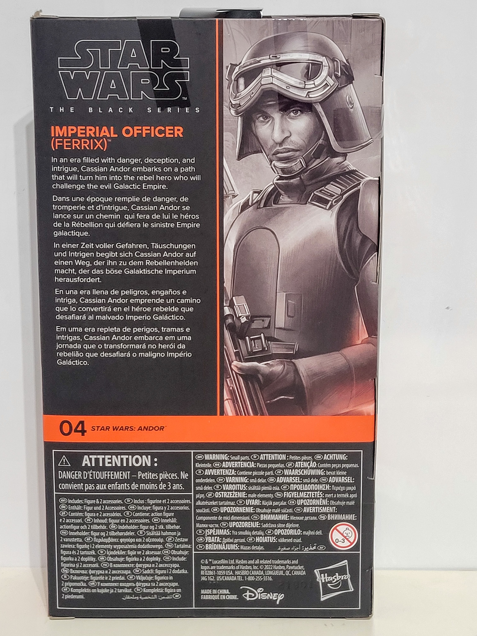 Sw Ferrix Imperial Officer (Ferrix) Black Series Figure - JALien Curiosities ...