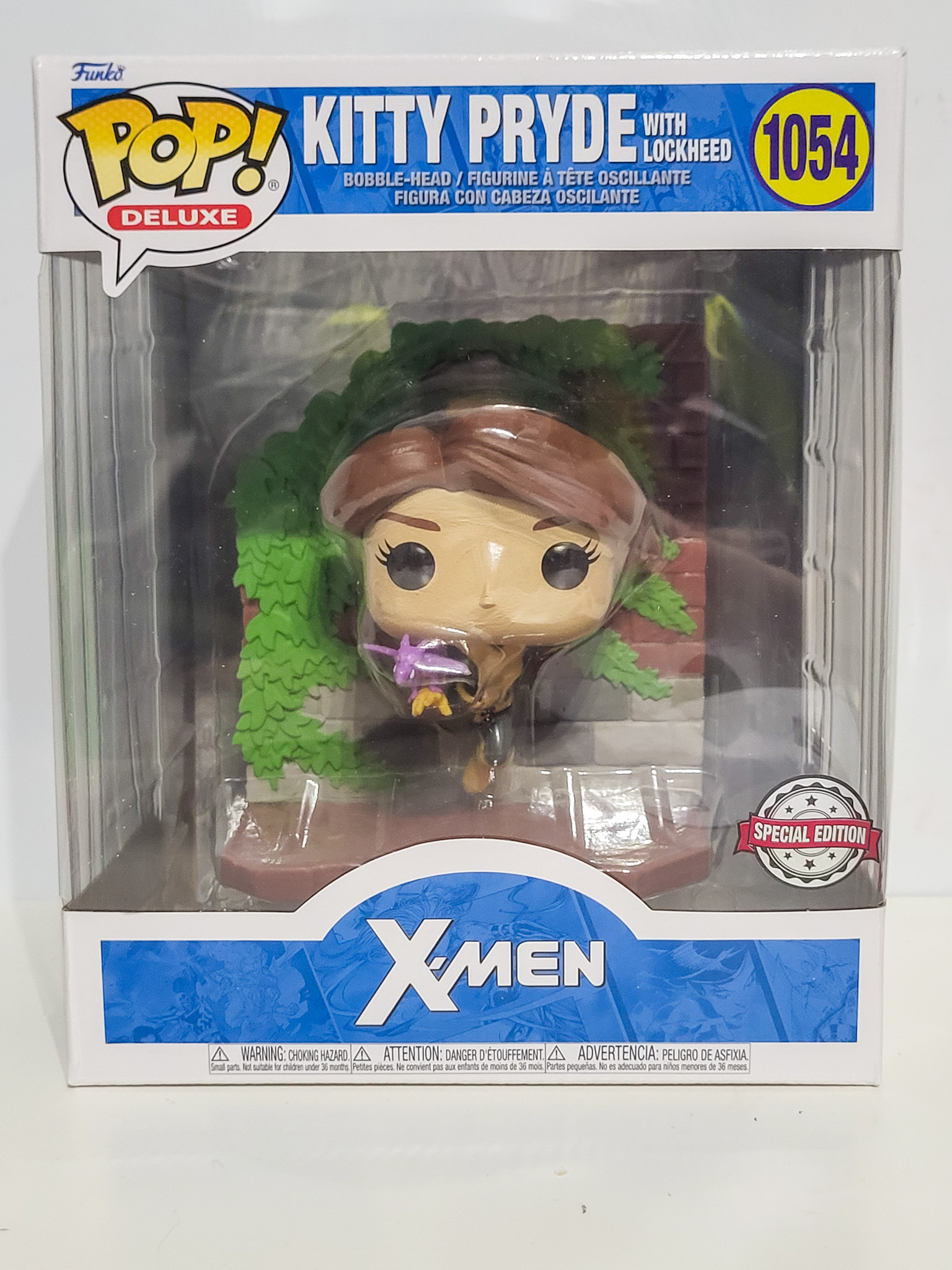 X-Men Kitty Pryde with Lockheed Funko Pop - JALien Curiosities 