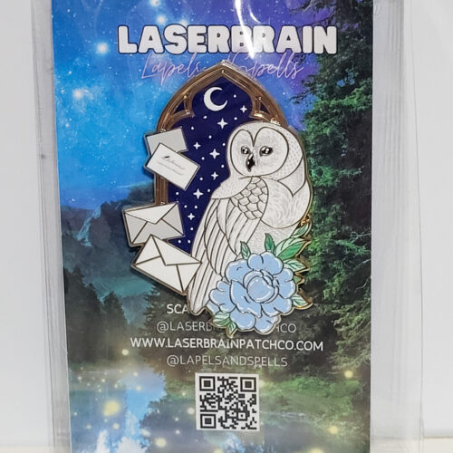 Owl Mail Pin