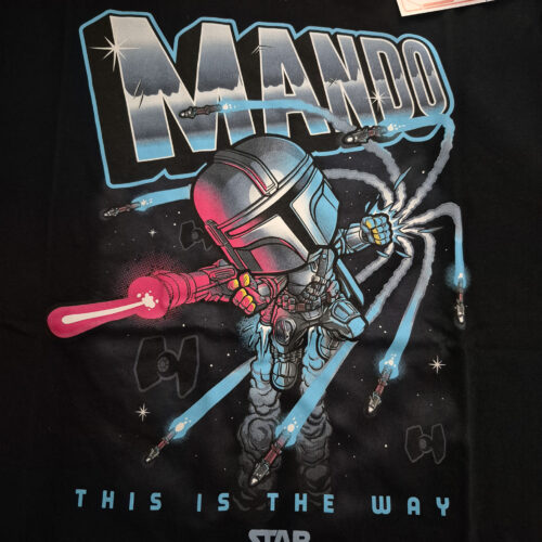 Star Wars Mando Black Funko T-Shirt