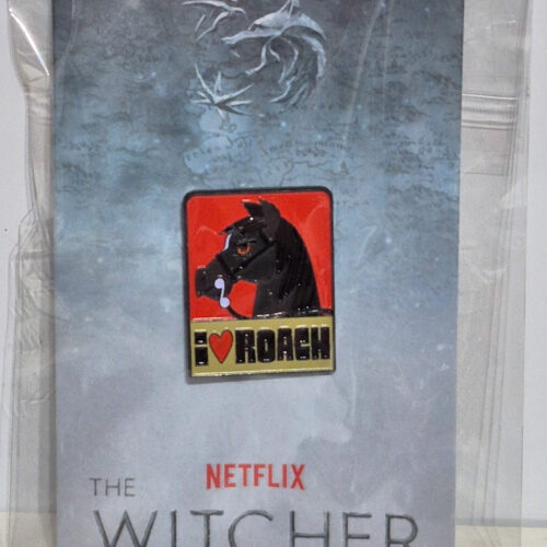 Witcher I Heart Roach Pin