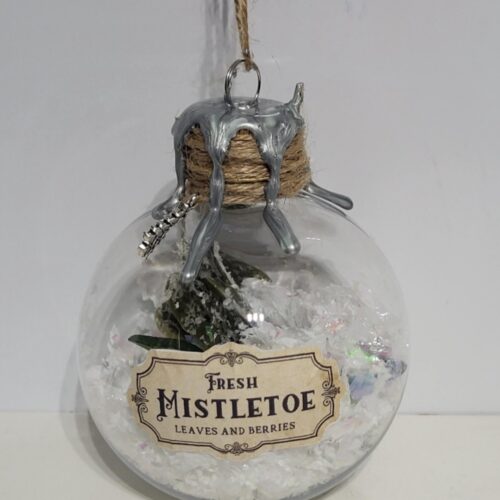 Mistletoe Christmas Bauble