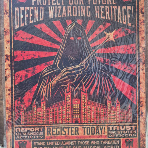 HP Wizarding Heritage Sign