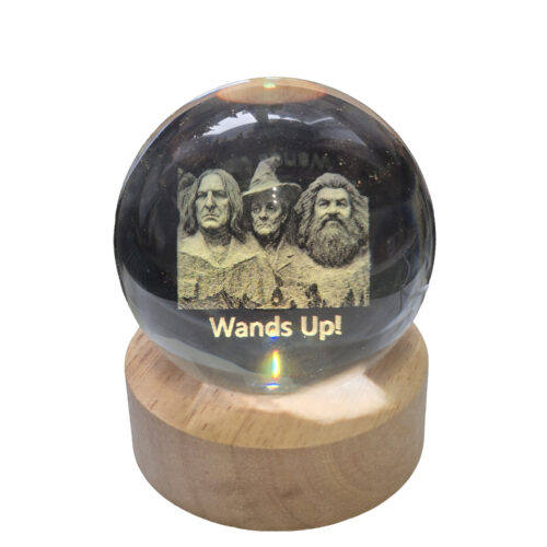 Wands Up Illuminated Crystal Ball