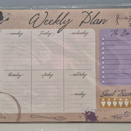HP Wizards Weekly Planner