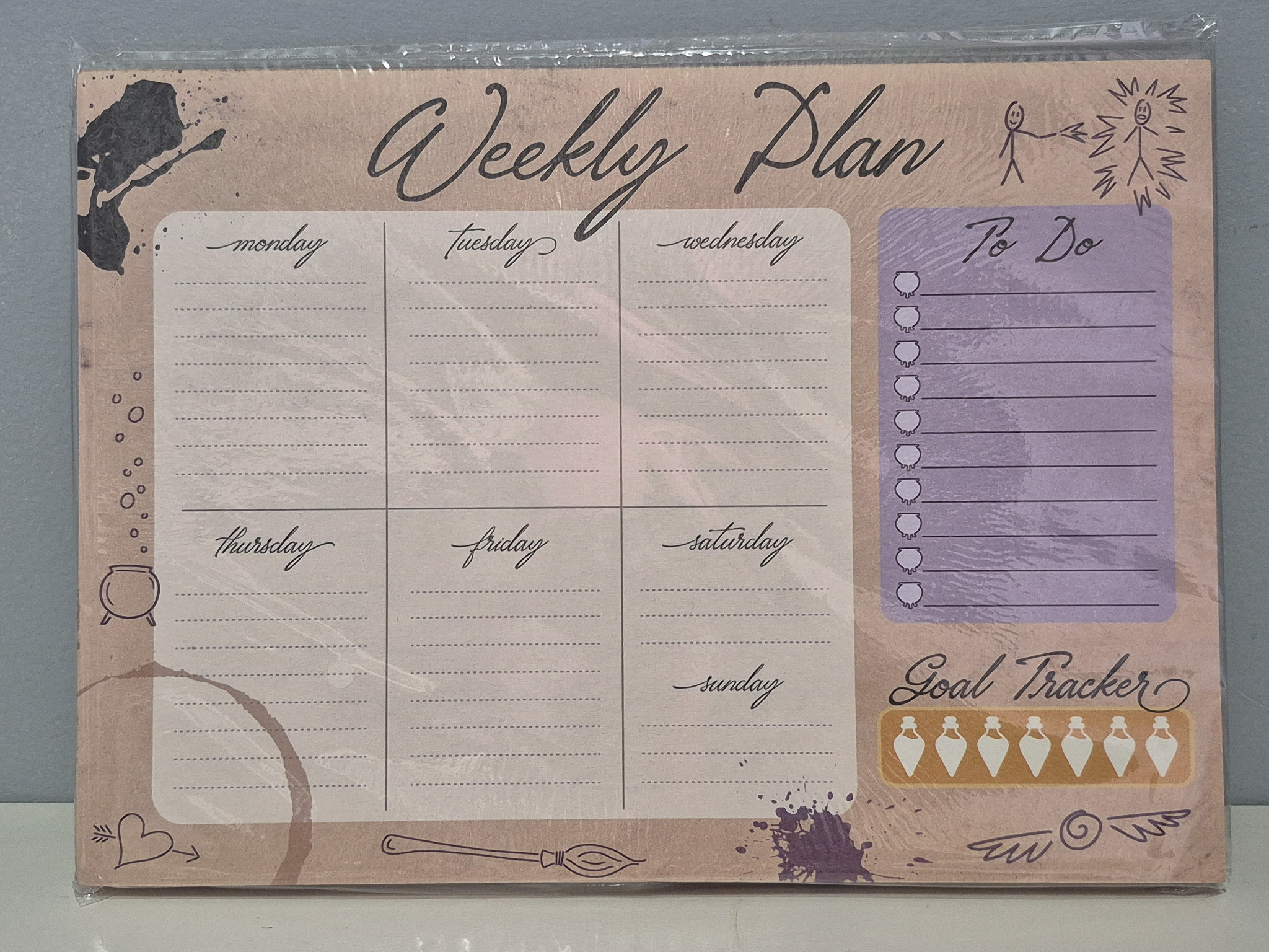 Wizard Weekly Wizard's Weekly Planner - JALien Curiosities & Collectables