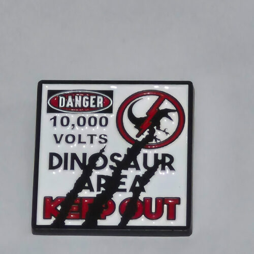 Jurassic Park Danger Pin