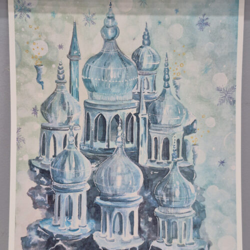 HP Ice Castle Art Print