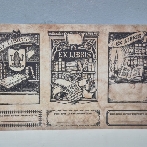 HP Ex Libris Stickers
