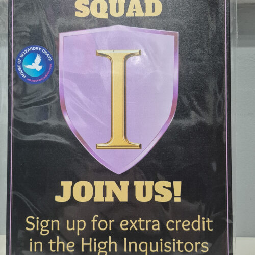 HP Inquisitorial Squad Sign