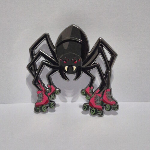 HP Skating Spider Pin