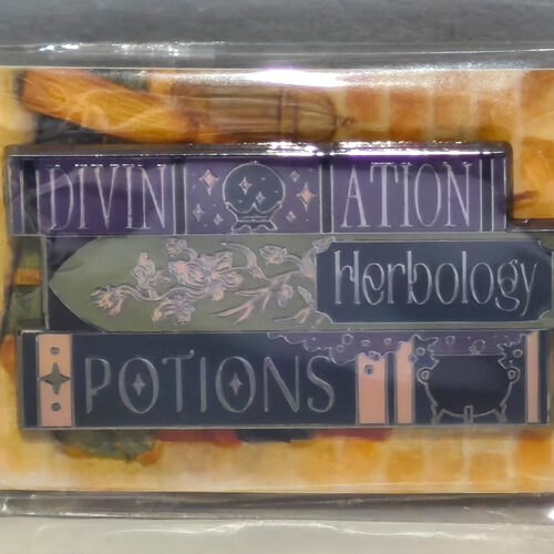 HP Stacked Books Pin