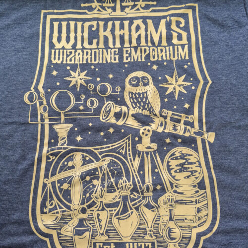 HP Wickhams Wizarding Emporium Shirt Back