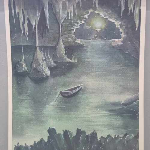 HP Cave Art Print